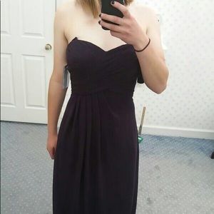 ⭐ BOGO ⭐ Plum Strapless Prom Dress